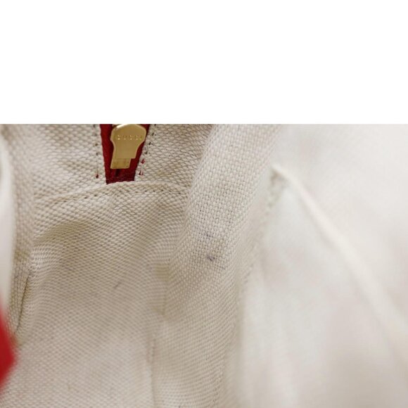 Gucci  Soho Disco Camera Leather Crossbody Bag Red 308364 - Picture 12 of 14